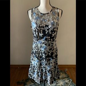 WHBM floral lace dress